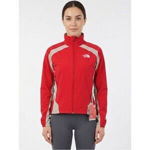 NWT The North Face Flight Series Amp Hybrid Softshell Running Jacket Chinese Red